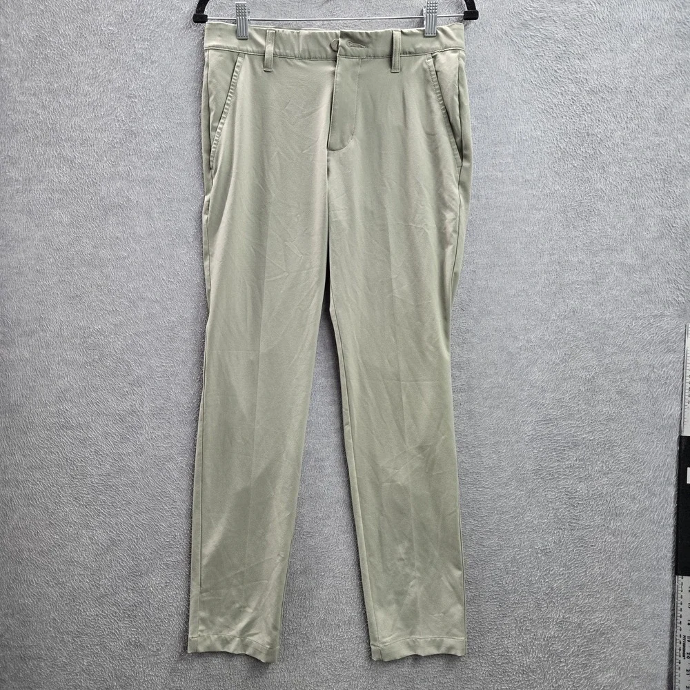Adidas Men Pants 28X30 Green Chino Golf Performance‎ 28